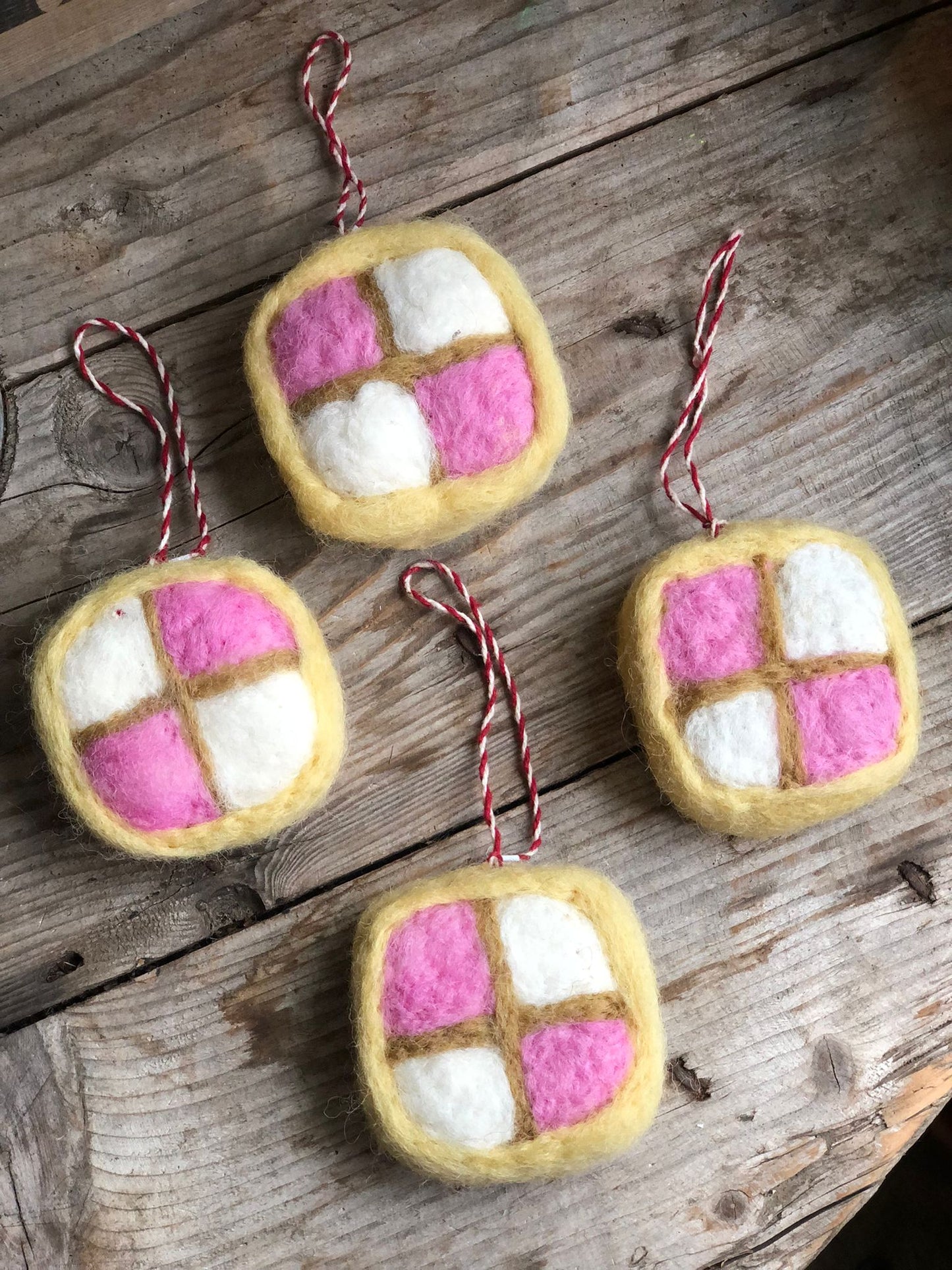 Battenburg Handmade Hanging Decoration