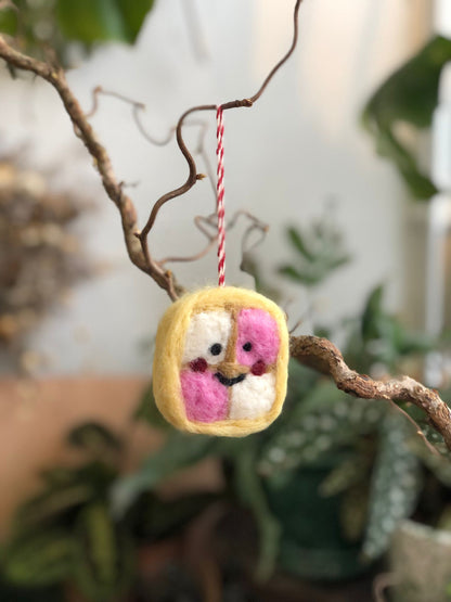 Battenburg Handmade Hanging Decoration