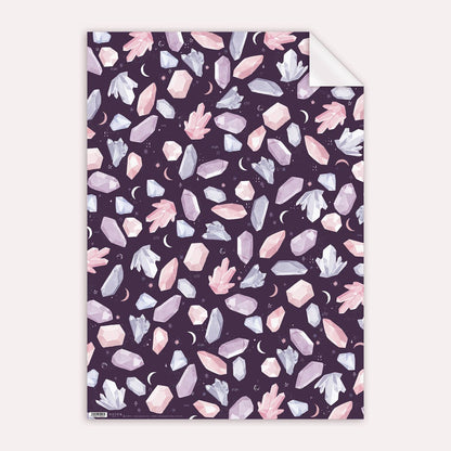 Crystals Gift Wrap Wrapping Paper Craft Paper Sheet