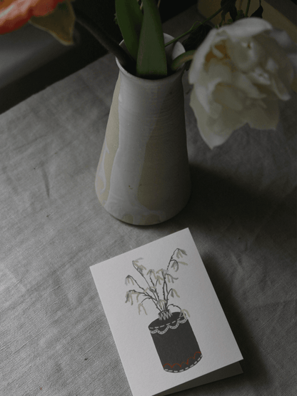 Catkins Mini Art Card