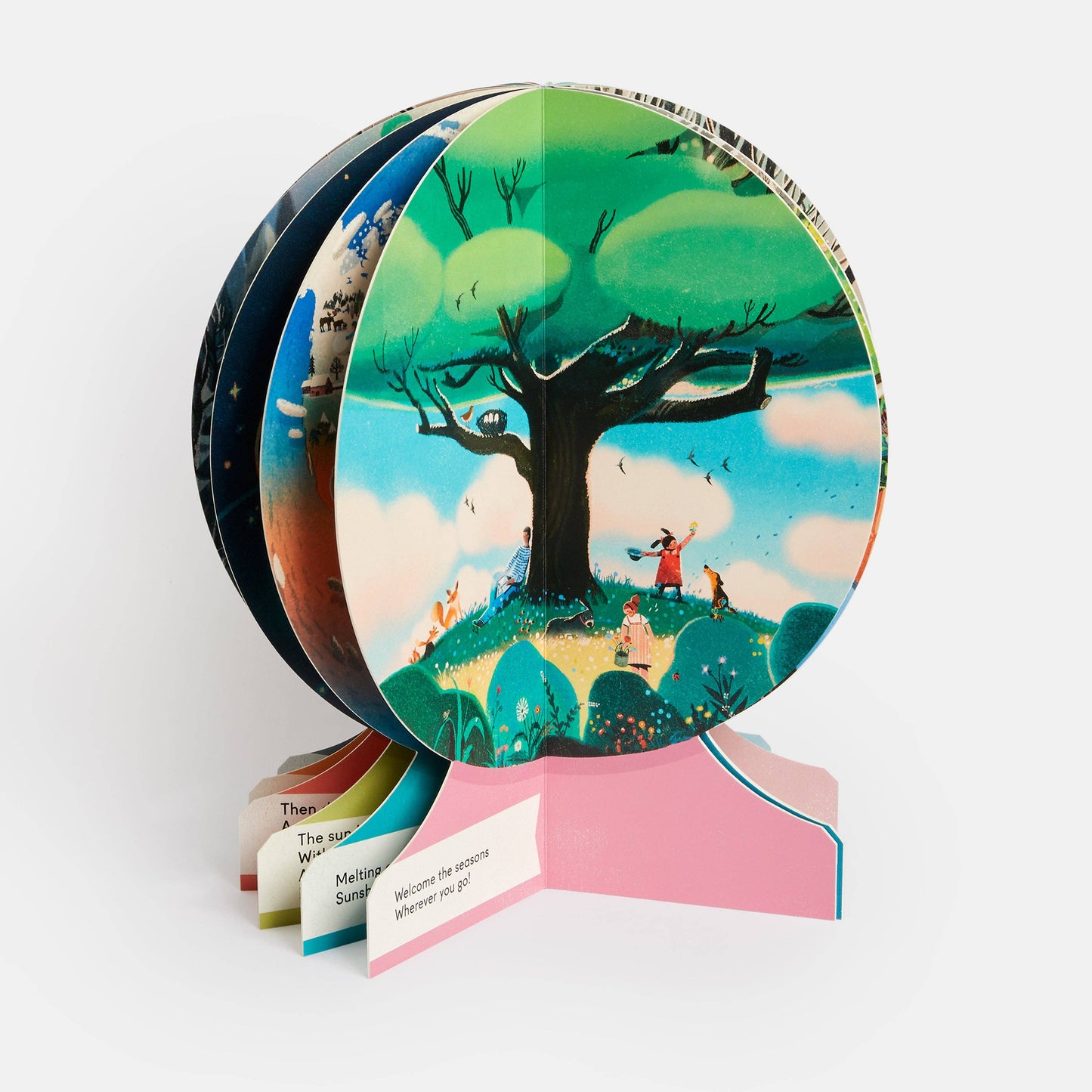Our Seasons: The World in Winter Spring Summer and Autumn Childrens Book Globe