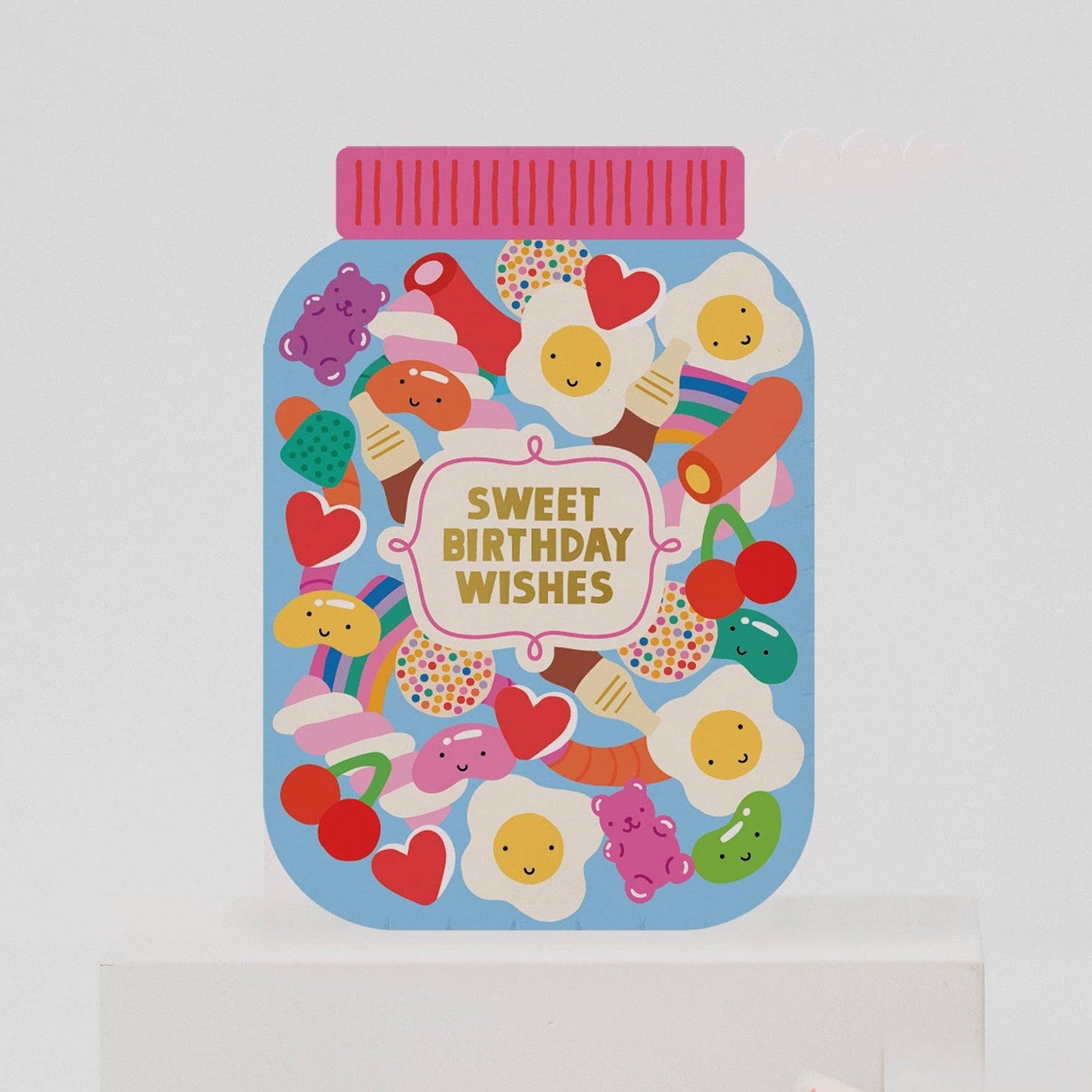 Sugar Rush Sweet Jar Kid's Birthday Card