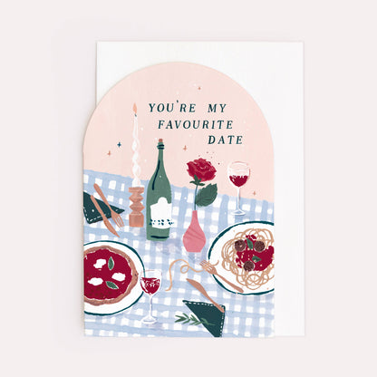 Favourite Date Card | Valentine's Day Cards | Love Cards