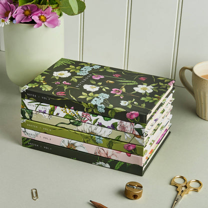 Cottage Garden Hardback Notebook Botanical Journal