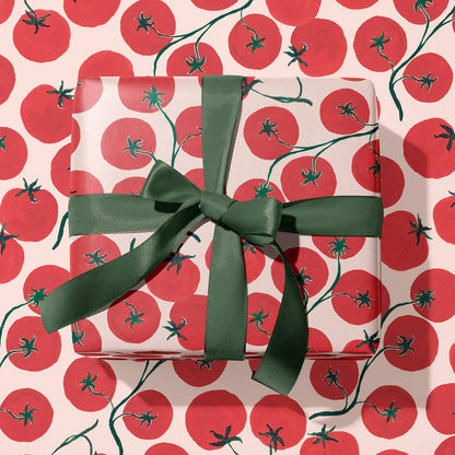 Tomatoes Gift Wrap | Heirloom Tomato Wrapping Paper Sheets