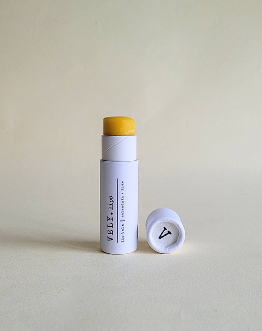 Calendula and Lime Natural Vegan Lip Balm