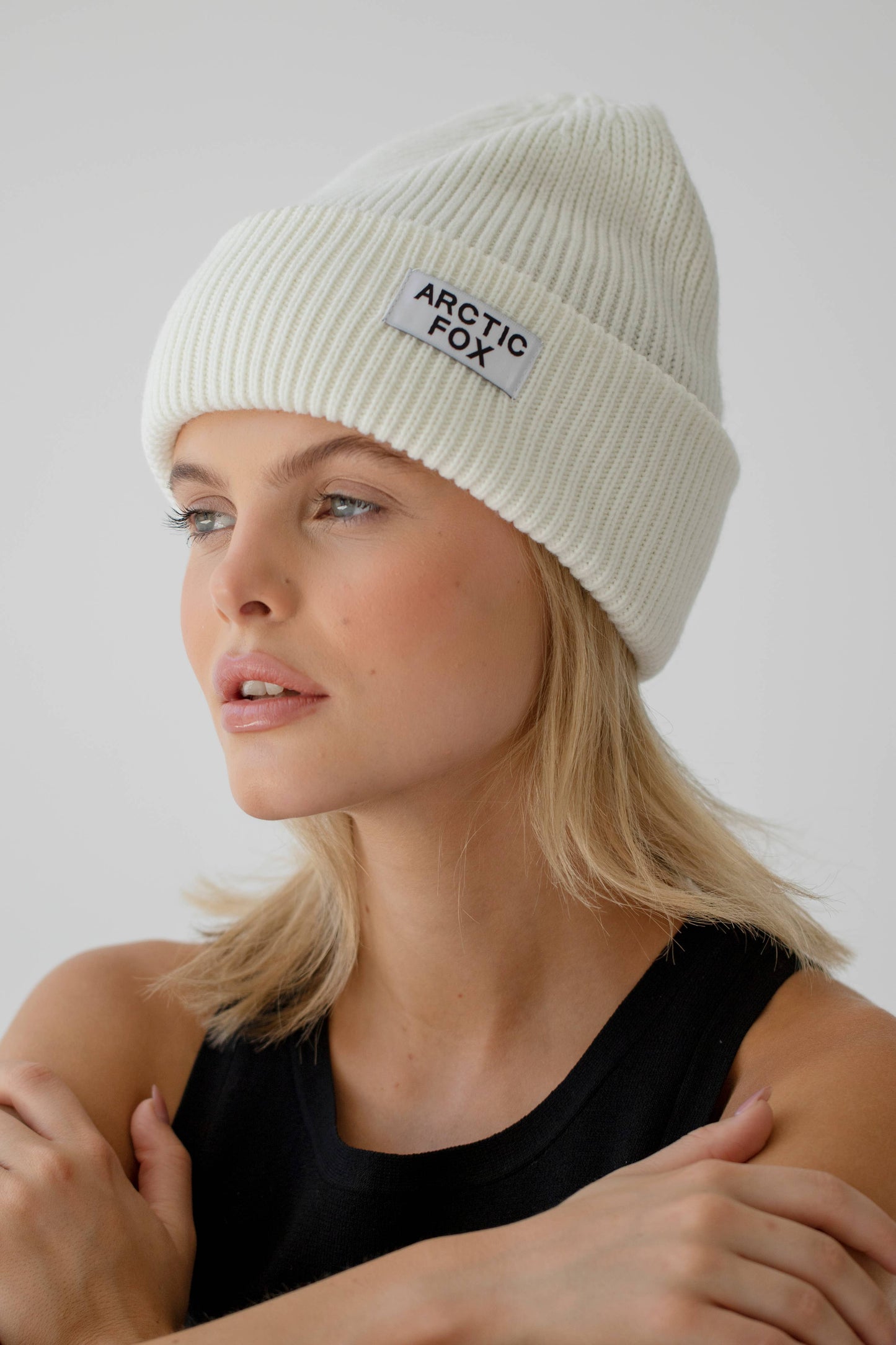 The Recycled Bottle Beanie - Winter White