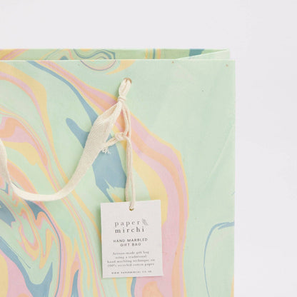 Medium Hand Marbled Gift Bags