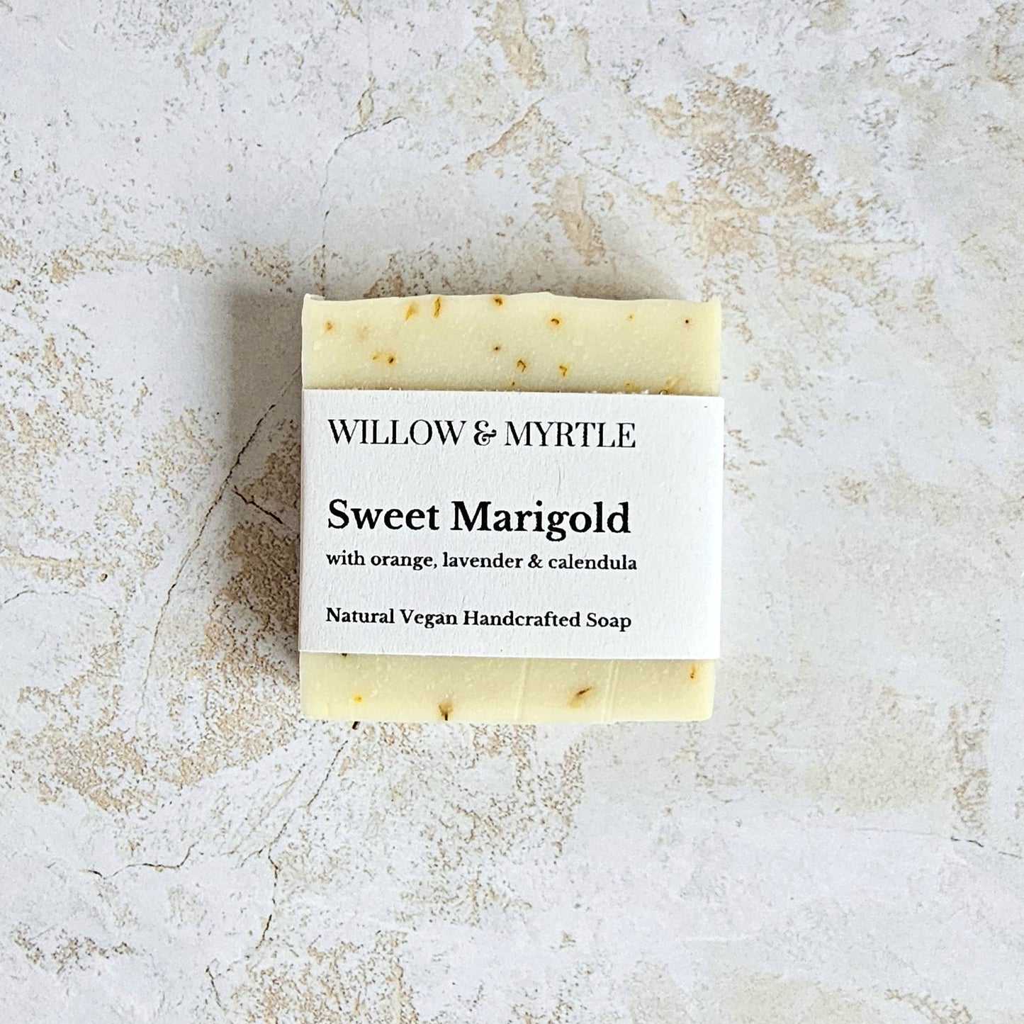 Sweet Marigold, Natural Vegan Soap Bar with Calendula