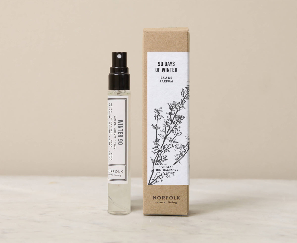 90 Days of Winter Perfume Parfum Norfolk Natural Living 10ml