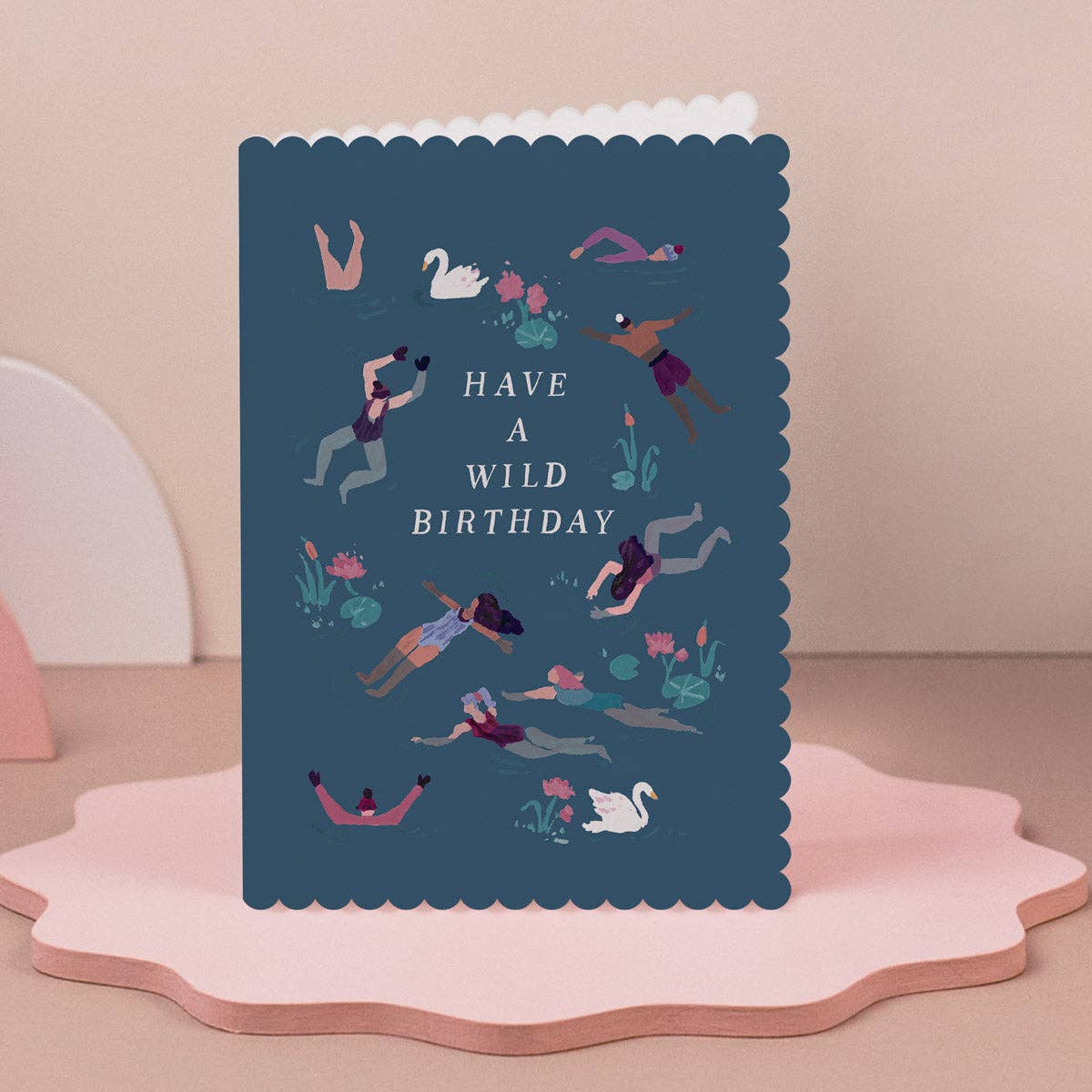 Wild Swimming Birthday Card | Outdoor Birthday Cards
