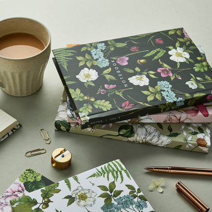 Cottage Garden Hardback Notebook Botanical Journal