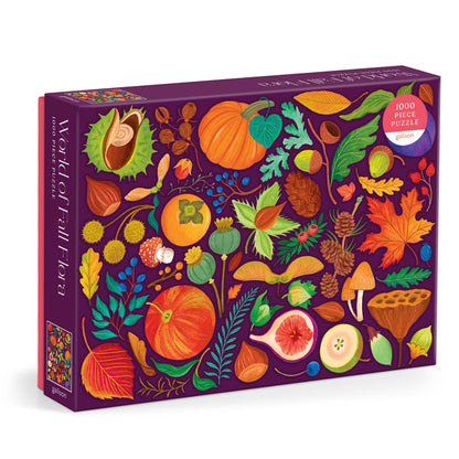 World of Fall Flora 1000 Piece Puzzle Jigsaw Puzzle