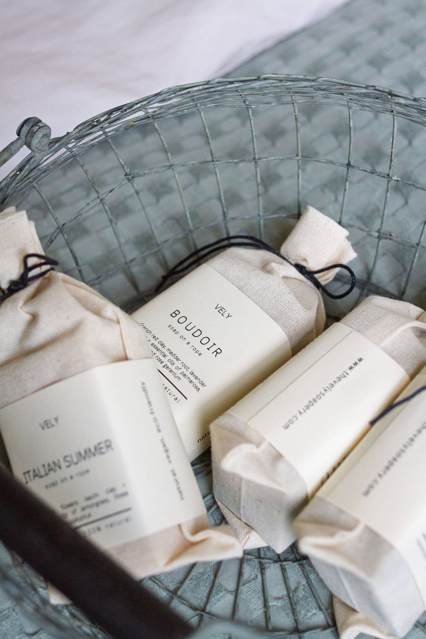 Italian Summer Natural Handmade Soap On A Rope