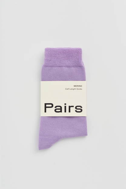 Parma Violet Merino Socks