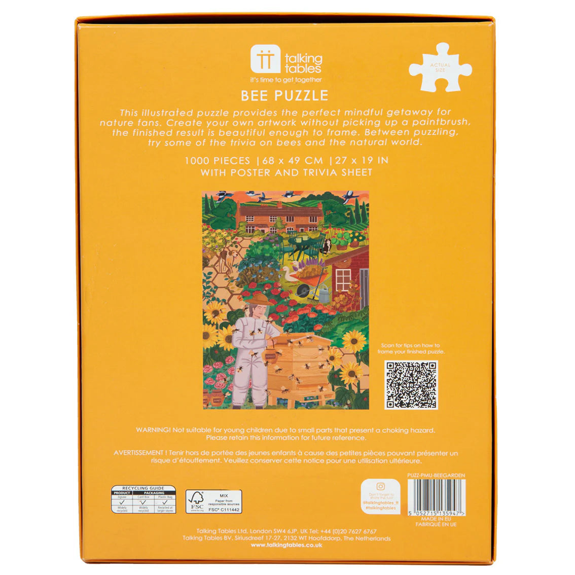 Bee Keeper Puzzle
