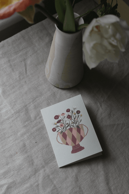 Scabiosa Mini Art Card