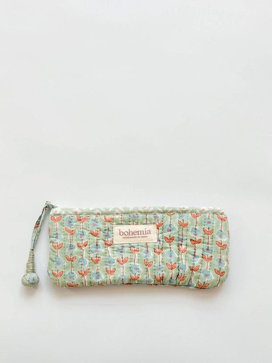 Pencil Case, Garland - Duck Egg
