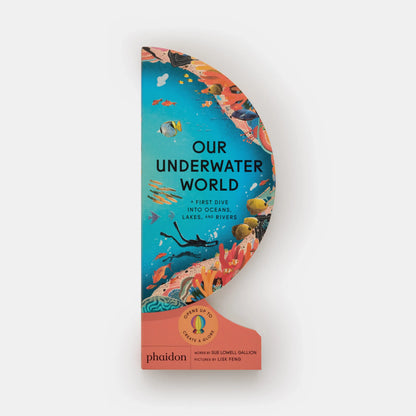 Our Underwater World Childrens Book Freestanding Globe