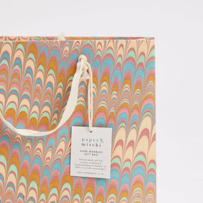 Medium Hand Marbled Gift Bags