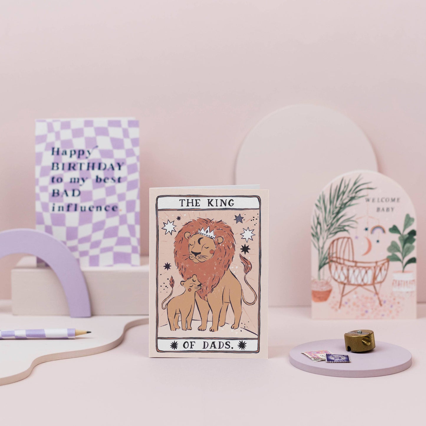King of Dads Card Father's Day Card