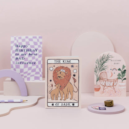 King of Dads Card Father's Day Card
