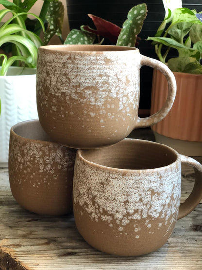 Chocolate Freckle round mug