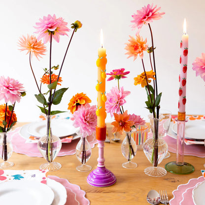 Fruity Dinner Candles Strawberry