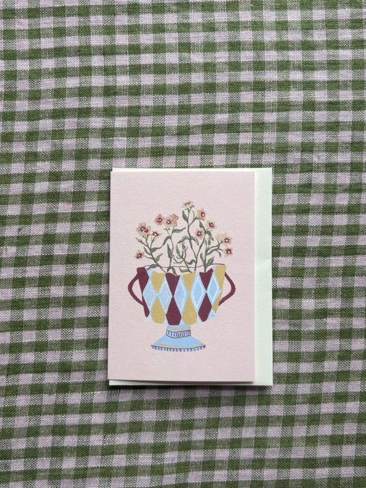 Cherry Phlox Mini Art Card