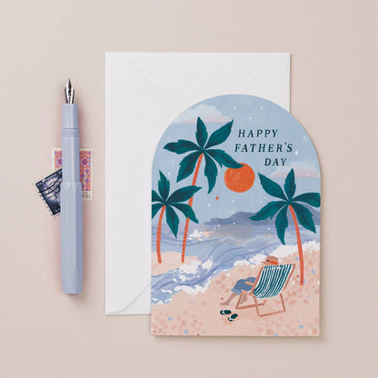 Beach Father's Day Card