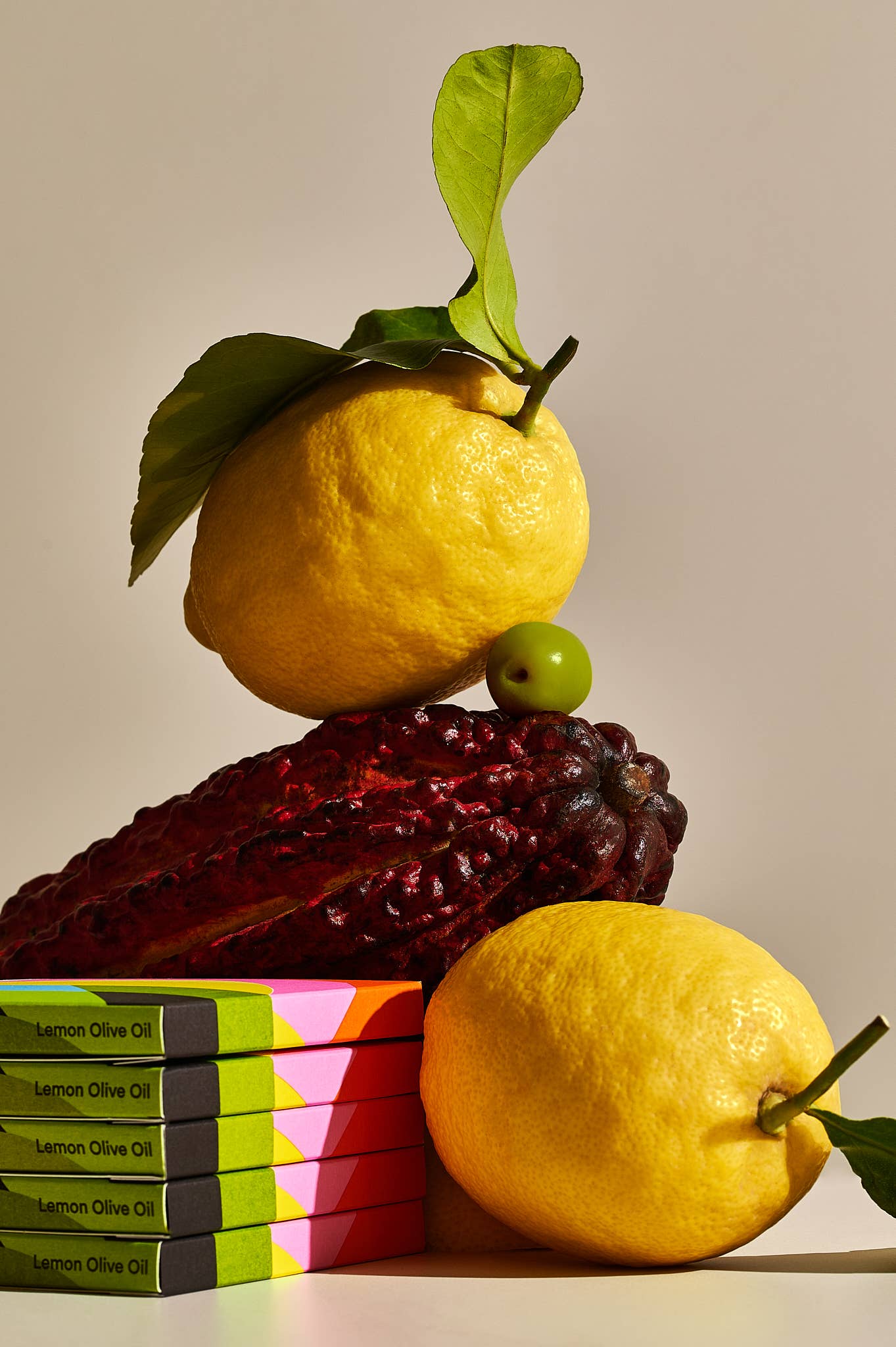 Lemon Olive Oil - Organic 70% dark chocolate bar, 70g Ocelot