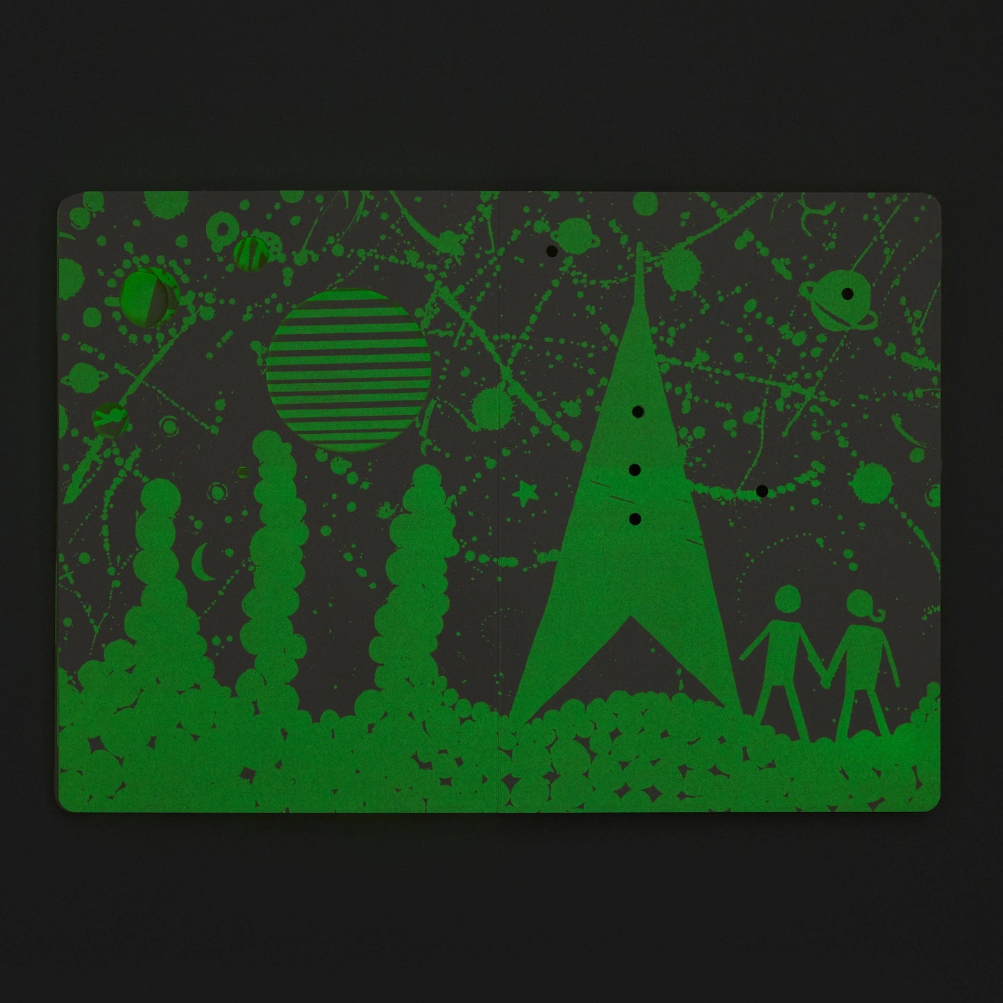 The Game in the Dark Chlkdrens Book by Hervé Tullet