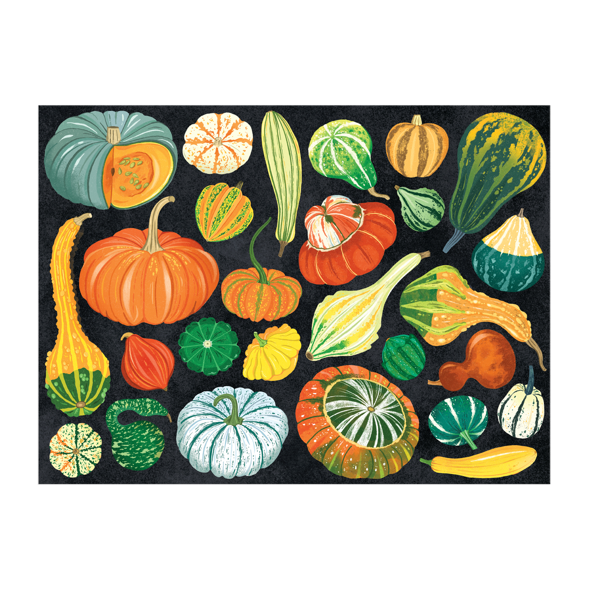 World of Pumpkins 1000 Piece Puzzle Jigsaw