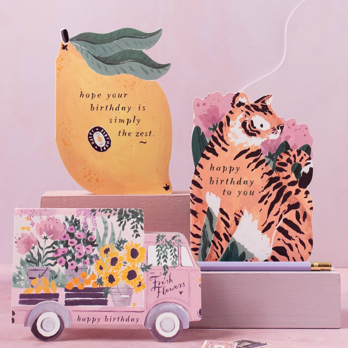 Tiger Birthday Card