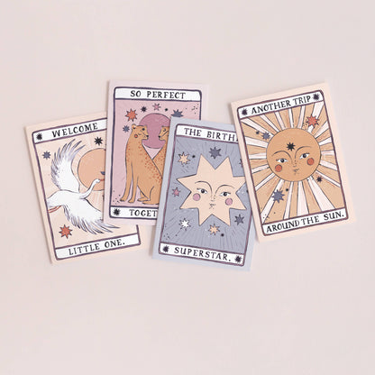 Tarot Sun Birthday Card