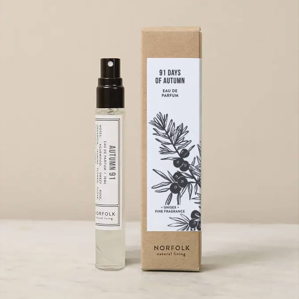 91 Days of Autumn Perfume Parfum Norfolk Natural Living 10ml