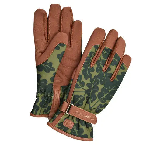 Gardening Glove Oak Leaf - Moss Love The Glove