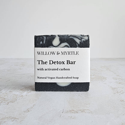 The Detox Bar, Handmade Natural Soap Bar with Charcoal