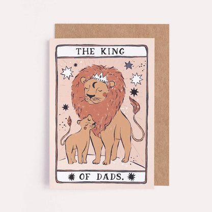 King of Dads Card Father's Day Card