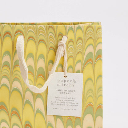 Small Hand Marbled Gift Bags