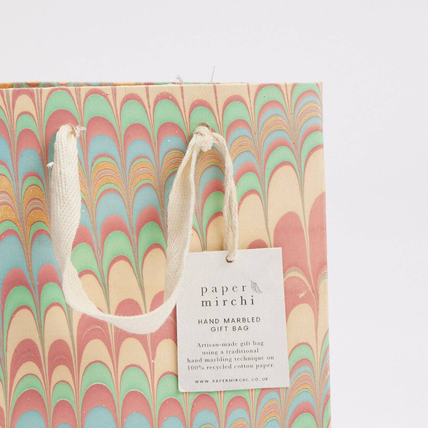 Small Hand Marbled Gift Bags
