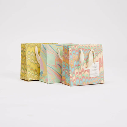 Small Hand Marbled Gift Bags