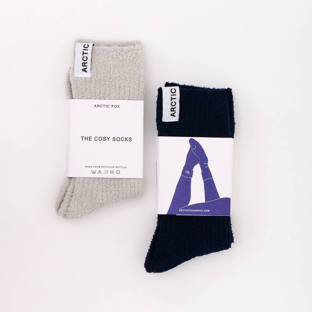 Chocolate Sauce Cosy Socks - Made from 100% Recycled Plastic Bottles - AW26