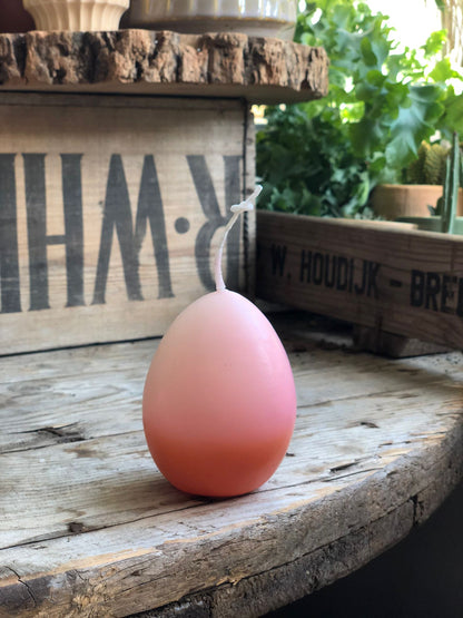 Ombre Easter Egg Shaped Candles
