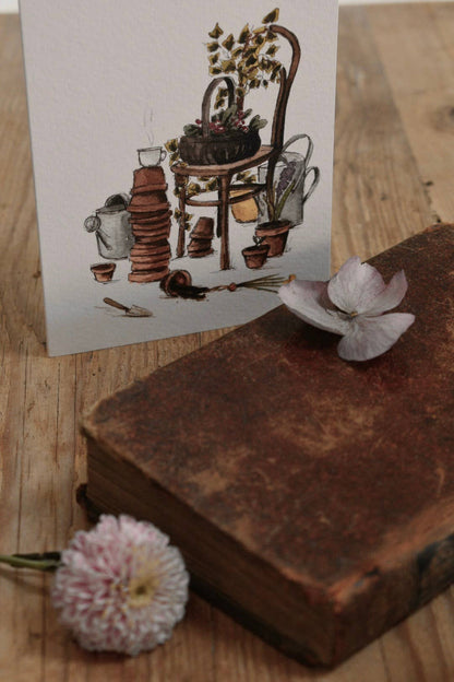 A Spring Garden Any Occasion Greeting Card