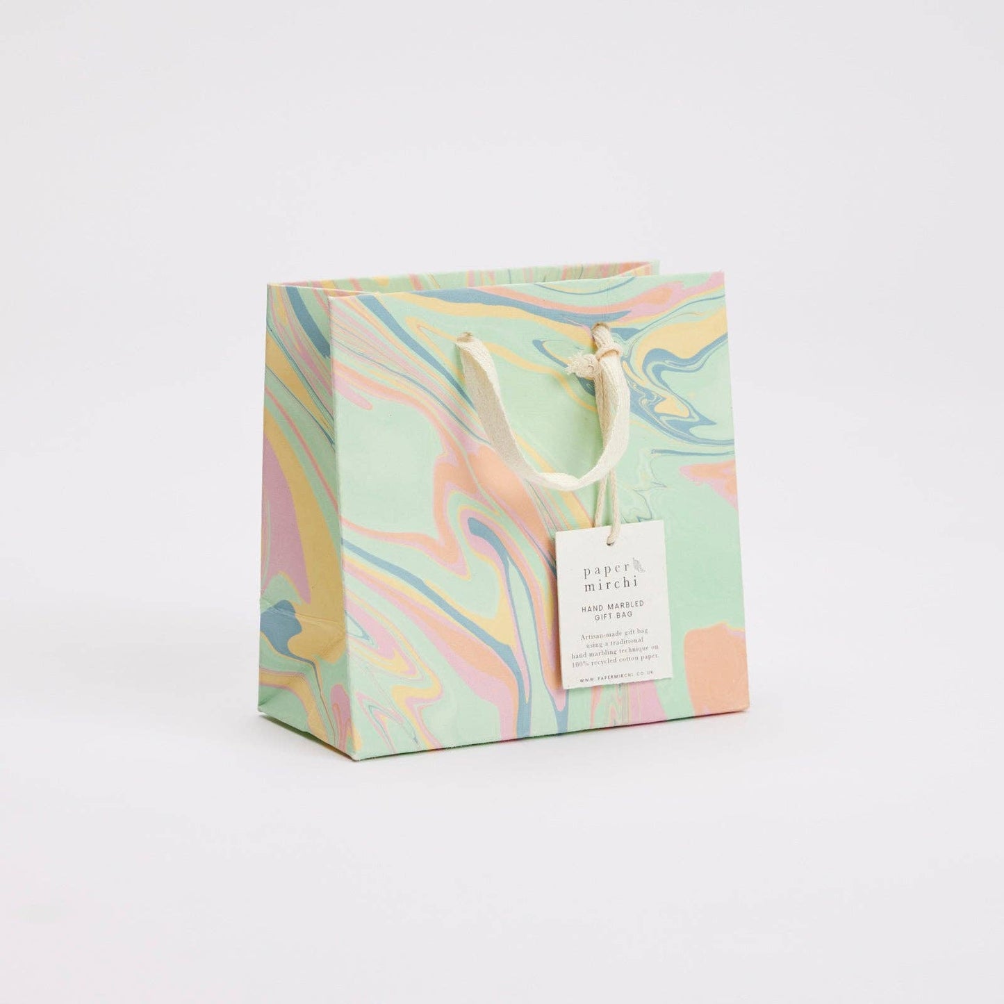 Small Hand Marbled Gift Bags