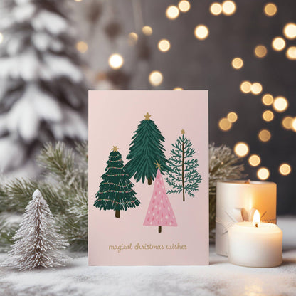 Christmas Trees Card