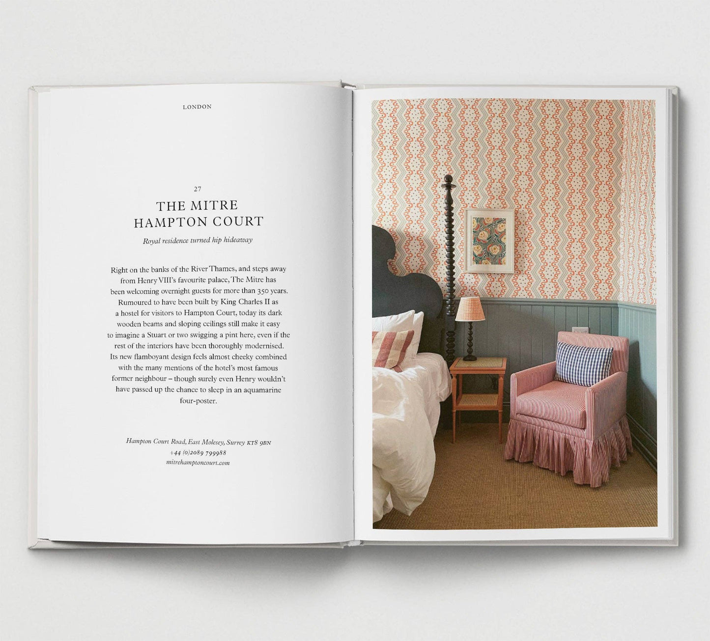 British Boutique Hotels Book by Gina Jackson & Charlotte Ager