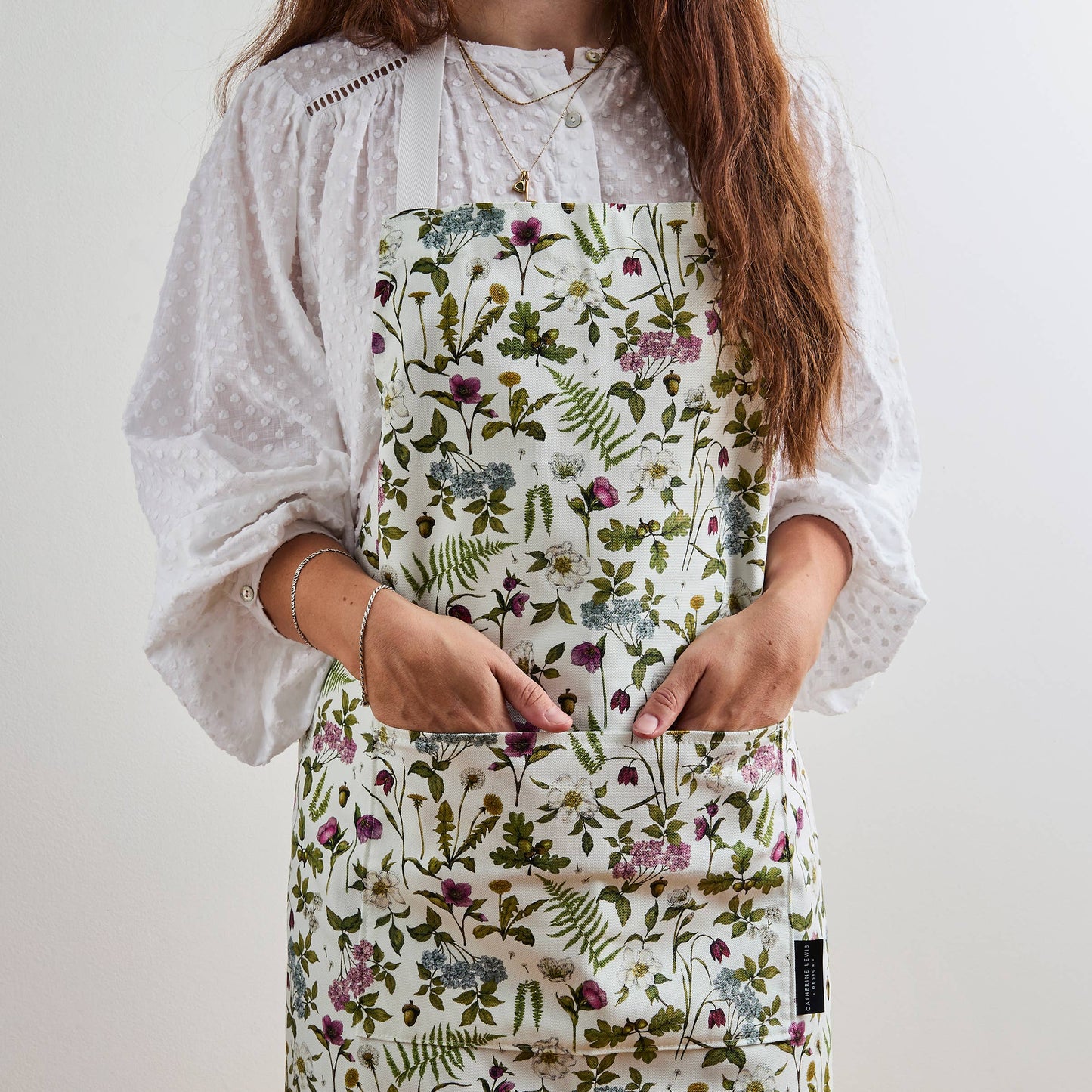 Cottage Garden Cotton Apron