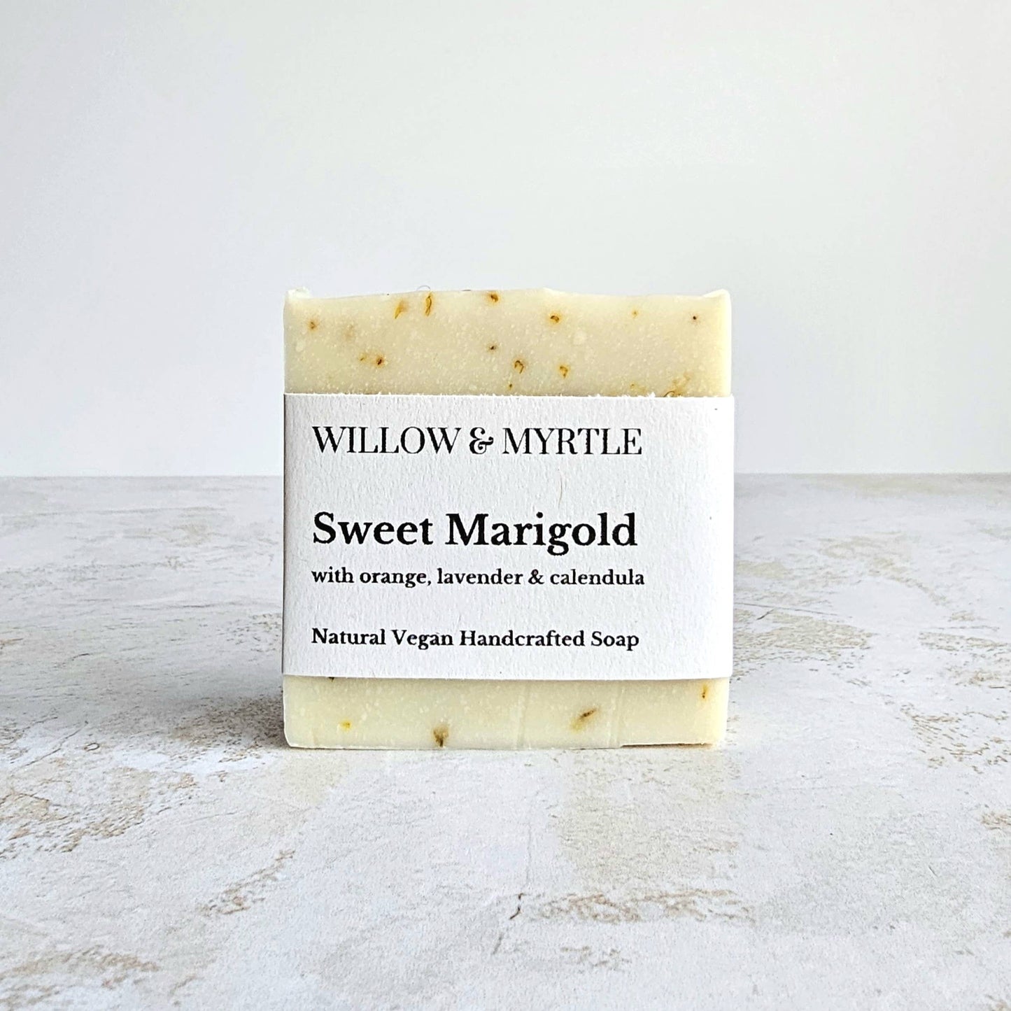 Sweet Marigold, Natural Vegan Soap Bar with Calendula